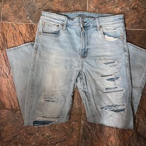 Ladies hi rise stretch jeggings…size 14.